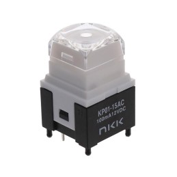 1 pcs : KP0115ACAKG03RGBP-1TJB - SWITCH PB MINI ILLUMINATED RGB