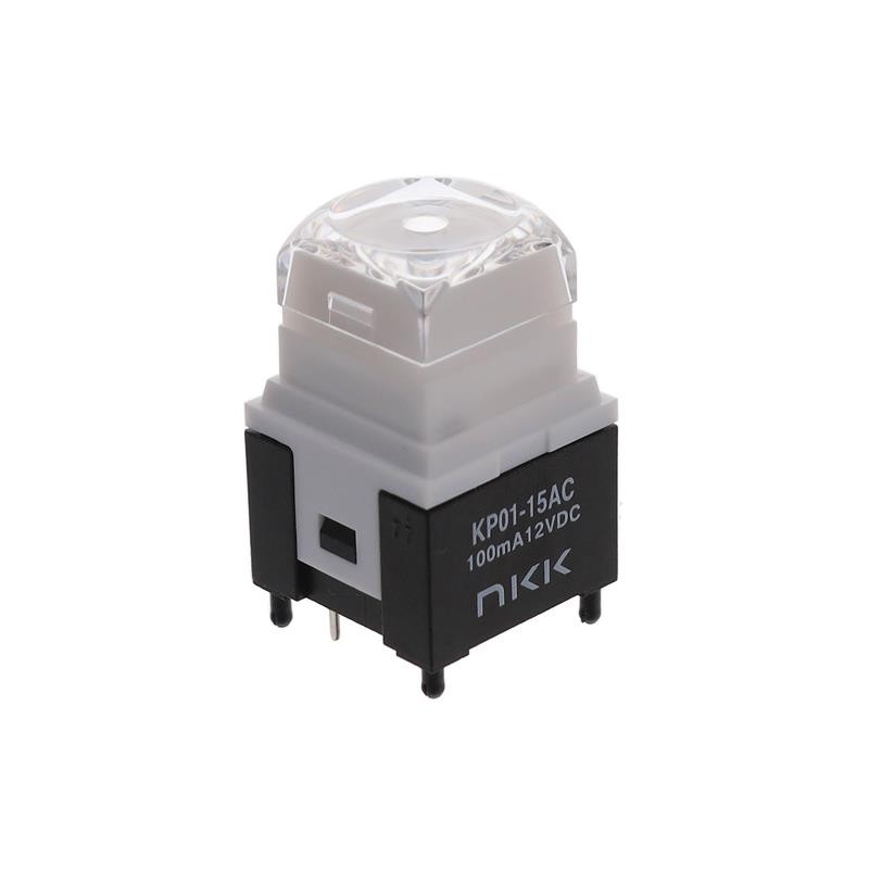 1 pcs : KP0115ACAKG03RGBP-1TJB - SWITCH PB MINI ILLUMINATED RGB