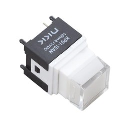 1 pcs : KP0115ANAKG03RGBP-1FJB - SWITCH PB MINI ILLUMINATED RGB