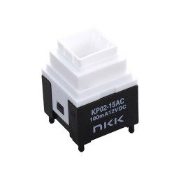 1 pcs : KP0215ACAKG03RGBP - SWITCH PB MINI ILLUMINATED RGB