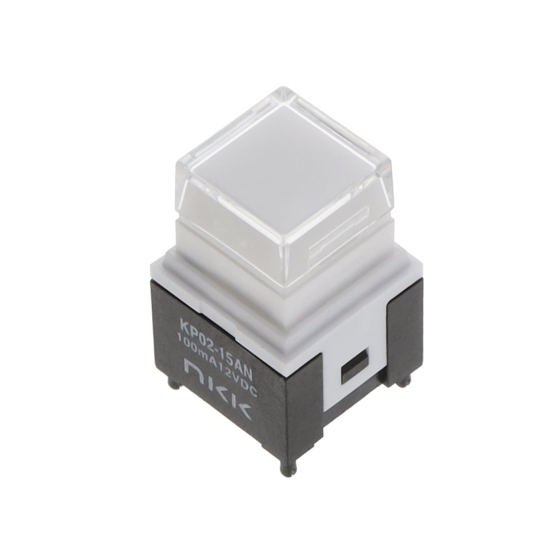 1 pcs : KP0215ANAKG03RGBP-1FJB - SWITCH PB MINI ILLUMINATED RGB