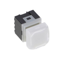1 pcs : KP0415ASG03RGBW-2SJB - MINIATURE AUDIO/VIDEO PUSHBUTTON