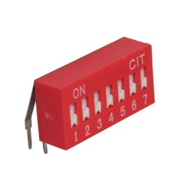 1 pcs : KR07R - SWITCH SLIDE DIP SPST 0.025A 24V
