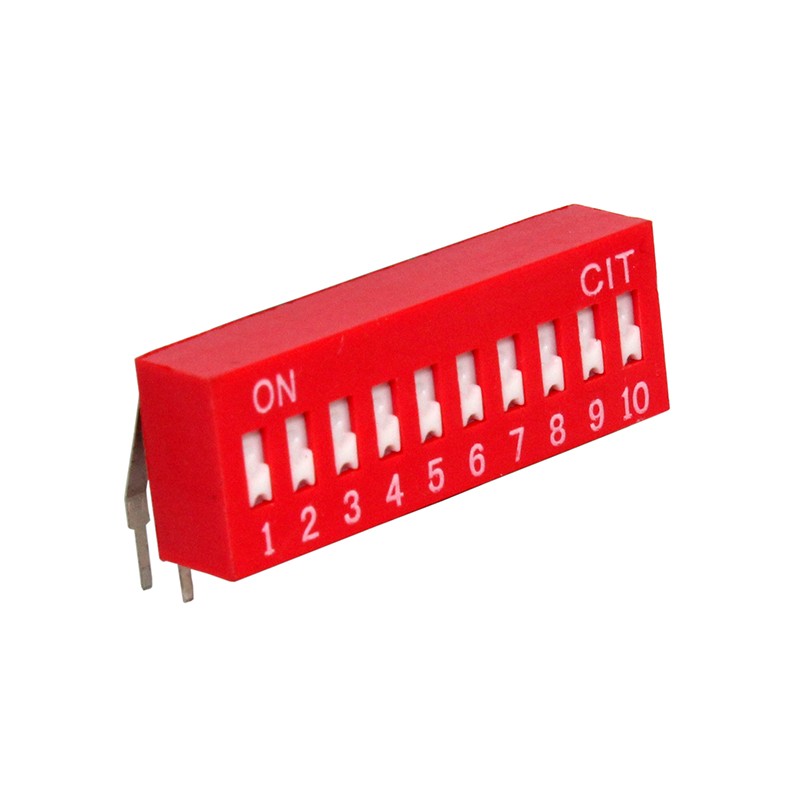 1 pcs : KR10R - SWITCH SLIDE DIP SPST 0.025A 24V