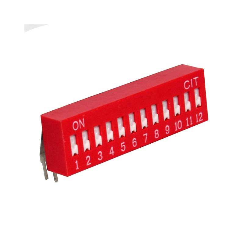 1 pcs : KR12R - SWITCH SLIDE DIP SPST 0.025A 24V