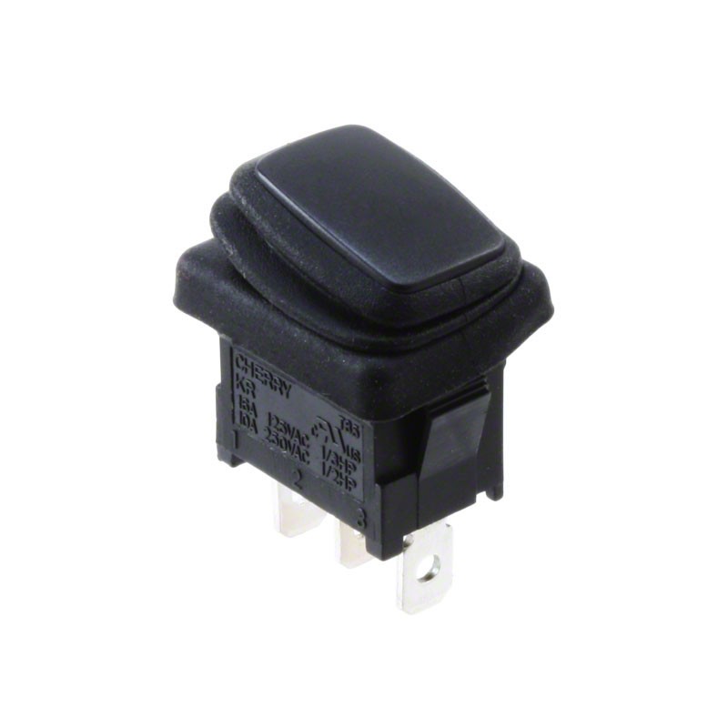 1 pcs : KRE2BNA1BBB - SWITCH ROCKER SPDT 16A 125V