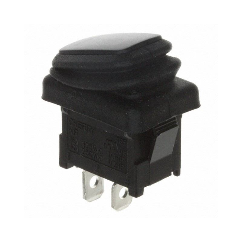 1 pcs : KRE2DNA1BBB - SWITCH ROCKER SPST-NO 16A 125V