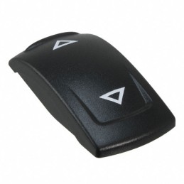 1 pcs : KRR12N09XX10 - CAP ROCKER RECTANGULAR BLACK