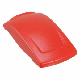 1 pcs : KRR16 - CAP ROCKER RECTANGULAR RED