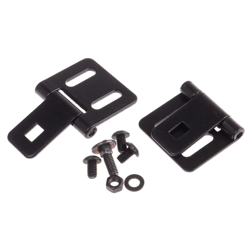 1 Bag of 2 - RS PRO Steel Door Hinge, 30, 40, 6mm Slot