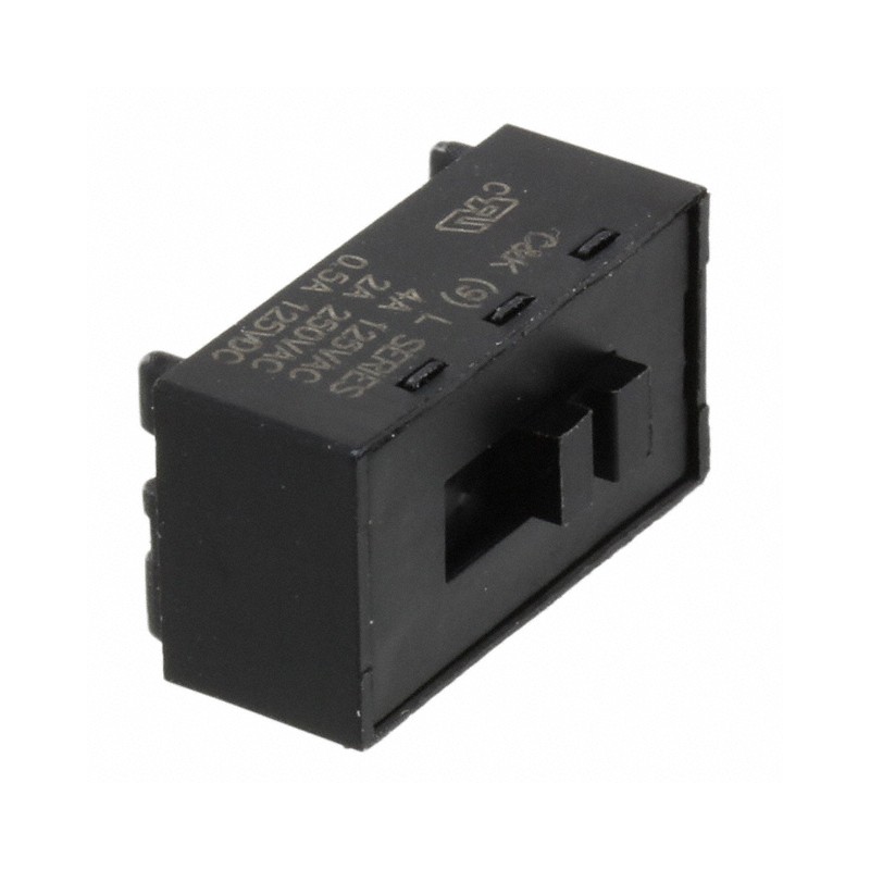 1 pcs : L101121MS02Q - SWITCH SLIDE SPST 4A 125V