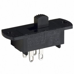 1 pcs : L201011SS03Q - SWITCH SLIDE DPST 4A 125V
