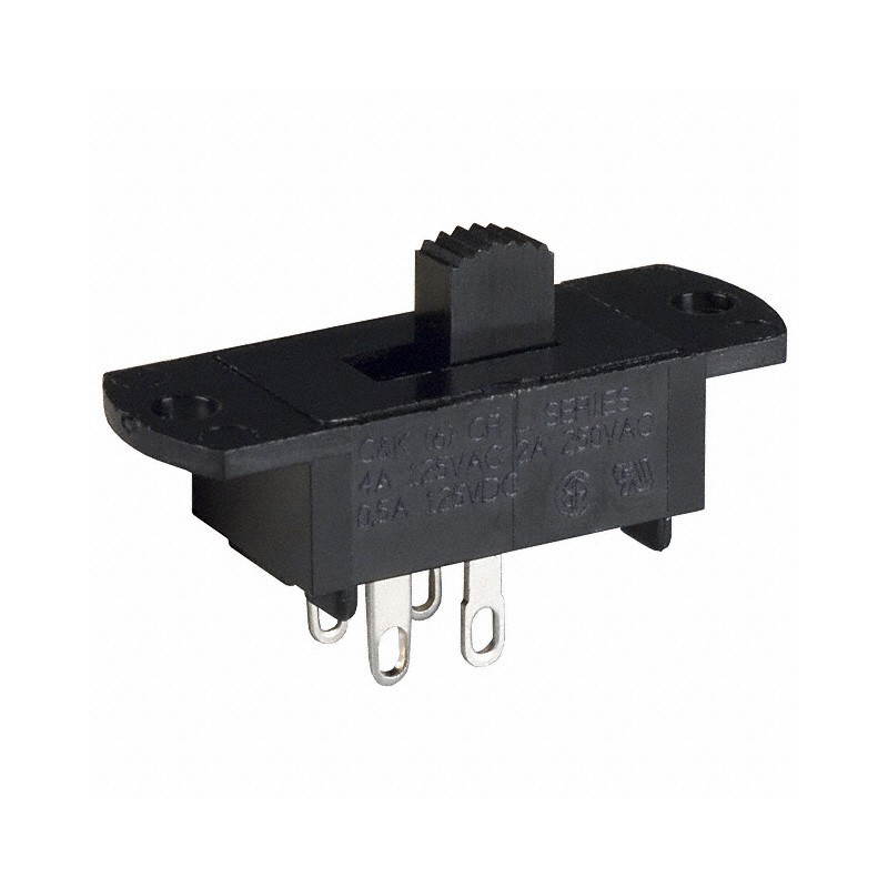 1 pcs : L201011SS03Q - SWITCH SLIDE DPST 4A 125V