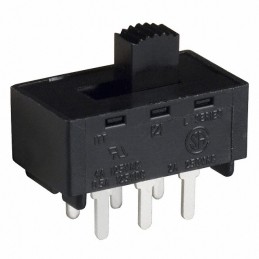 1 pcs : L202011MS02Q - SWITCH SLIDE DPDT 4A 125V