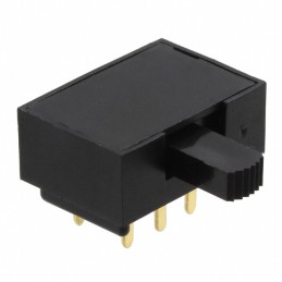 1 pcs : L202021MA04B - SWITCH SLIDE DPDT 0.4VA 20V