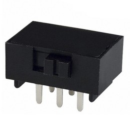 1 pcs : L202121MA04Q - SWITCH SLIDE DPDT 4A 125V