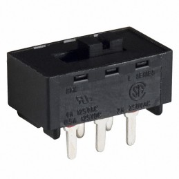 1 pcs : L202121MS02QE - SWITCH SLIDE DPDT 4A 125V
