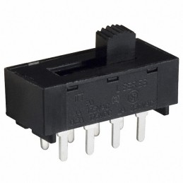 1 pcs : L203011MS02QE - SWITCH SLIDE DP3T 4A 125V