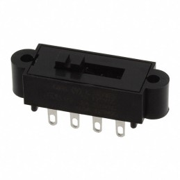 1 pcs : L203121TS03Q - SWITCH SLIDE DP3T 4A 125V