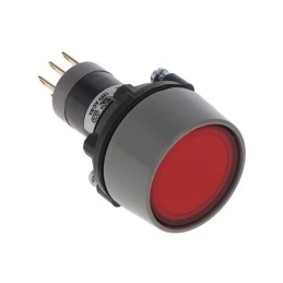 1 pcs : LAKOAU110RED - SWITCH PUSHBUTTON SPDT 8A 125V