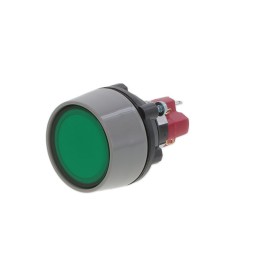 1 pcs : LASOAU110GRN - SWITCH PUSHBUTTON SPDT 8A 125V