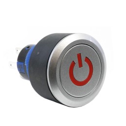 1 pcs : LB22F2HQ6514 - SWITCH PB DPDT 3A 250V