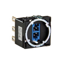 1 pcs : LB-T60 - CONTACT BLOCK DPDT 5A 125V/30V