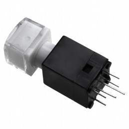 1 pcs : LP16OA1ASTWG - SWITCH PUSH SPST-NO 0.1A 20V