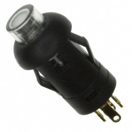 1 pcs : LP1OA1AB - SWITCH PUSH SPST-NO 0.1A 30V