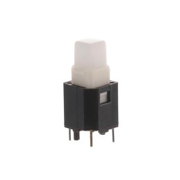 1 pcs : LP2S1WHTWHT-N - SWITCH PUSH SPST-NO 1MA 20V