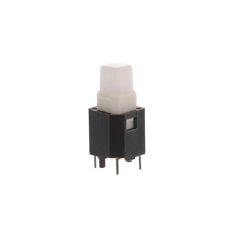 1 pcs : LP2S1WHTWHT-N - SWITCH PUSH SPST-NO 1MA 20V