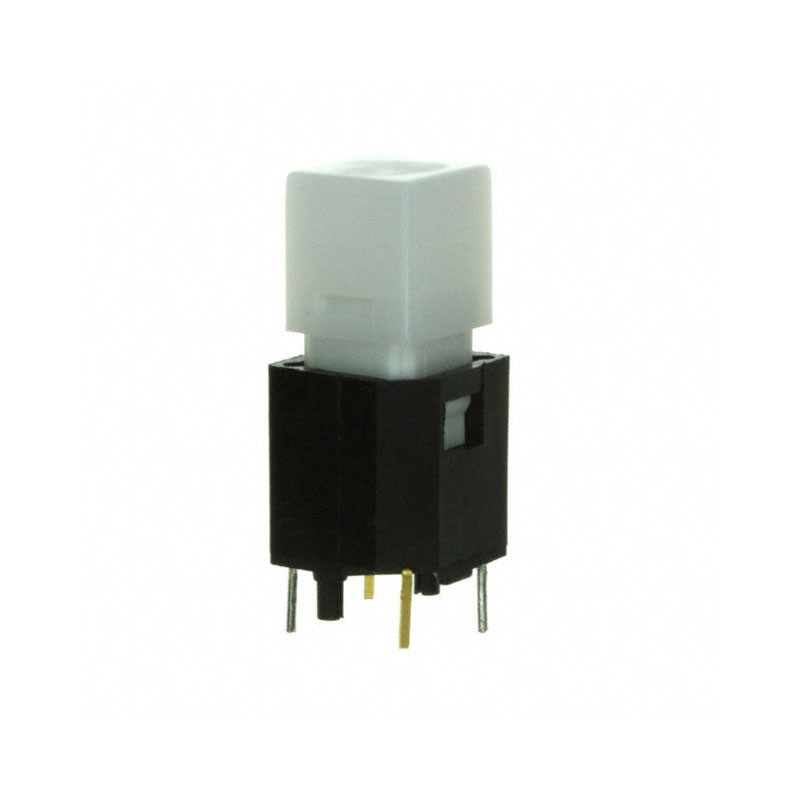 1 pcs : LP2S2WHTRED-N - SWITCH PUSH SPST-NO 1MA 20V