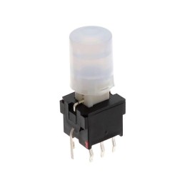 1 pcs : LP4EE1PBCTR - SWITCH PUSHBUTTON DPDT 0.1A 30V