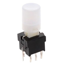1 pcs : LP4EE1PBCTW - SWITCH PB DPDT 0.1A 30V