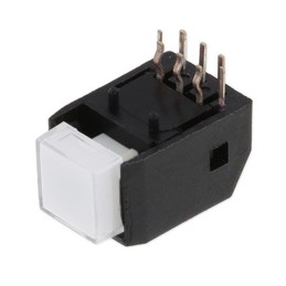 1 pcs : LP4EE1RBATW - SWITCH PUSH DPDT 0.1A 30V