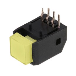 1 pcs : LP4EE1RBATY - SWITCH PUSH DPDT 0.1A 30V