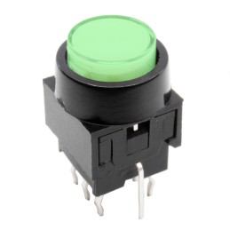 1 pcs : LP4OA1PBBTG - SWITCH PUSH DPDT 0.1A 30V