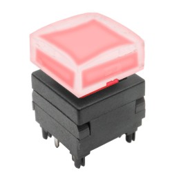 1 pcs : LP6OA2ASRG - SWITCH PUSH DPST-NO 12MA 12V