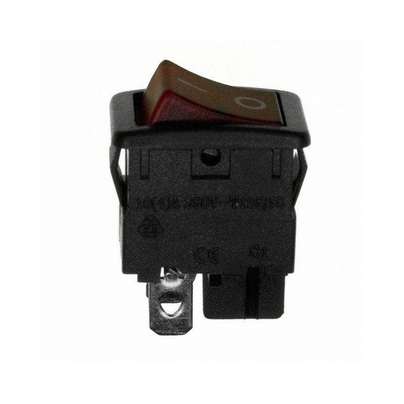 1 pcs : LRA22H2FBRLN - SWITCH ROCKER SPST 10A 125V