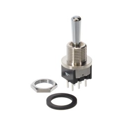 1 pcs : M2023B2B3W03/U-N979 - SWITCH TOGGLE DPDT 6A 125V