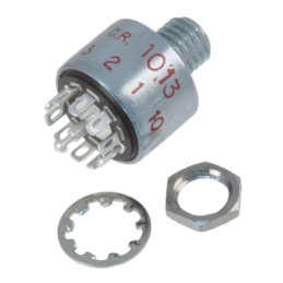 1 pcs : MA04L2NZQD - SWITCH ROTARY 4POS 250MA 125V