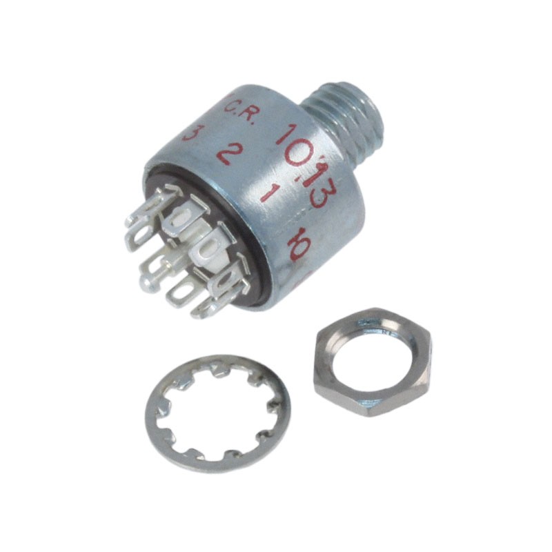 1 pcs : MA04L2NZQD - SWITCH ROTARY 4POS 250MA 125V