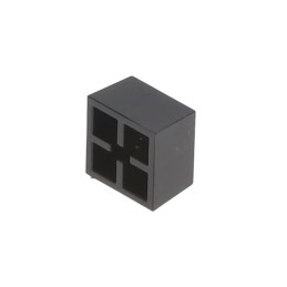 1 pcs : MH12 - CAP KEYSWITCH SQUARE BLACK