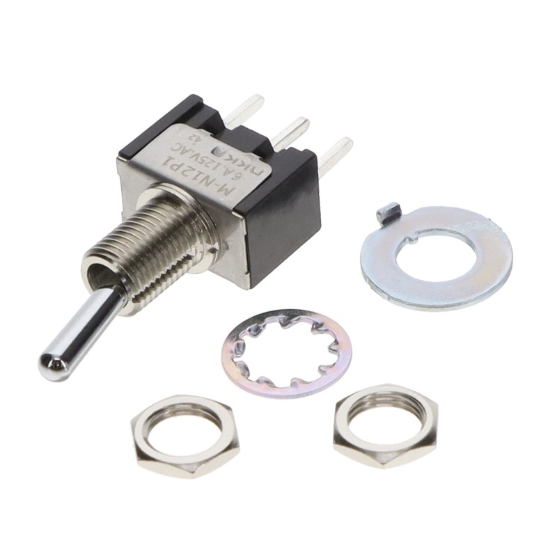 1 pcs : MN12SS1W03 - SWITCH TOGGLE 6A 125V