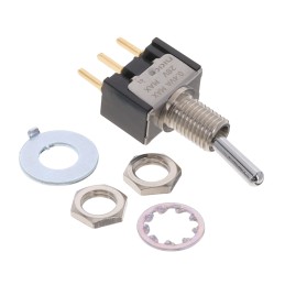 1 pcs : MN12SS4G03 - SWITCH TOGGLE 0.4VA 28V