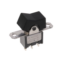 1 pcs : MN12TNW01-DA - SWITCH ROCKER MINI FLAT FRAME