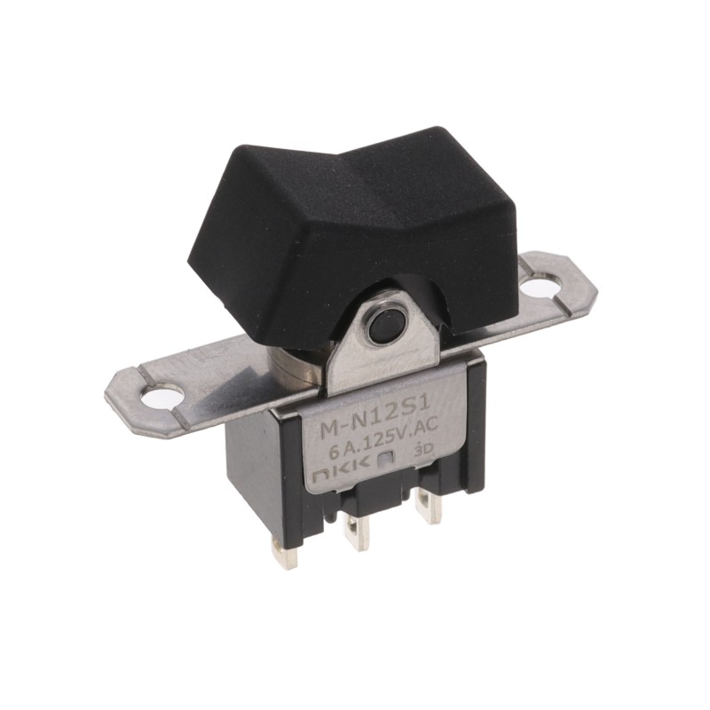 1 pcs : MN12TNW01-DA - SWITCH ROCKER MINI FLAT FRAME