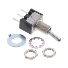 1 pcs : MN13SS1W03 - SWITCH TOGGLE SPDT 6A 125V