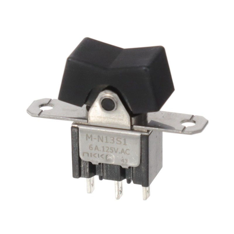 1 pcs : MN13TNW01-DA - SWITCH ROCKER MINI FLAT FRAME