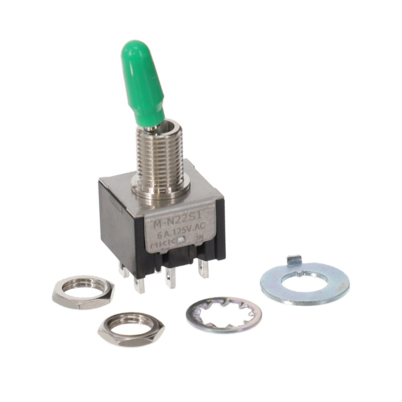 1 pcs : MN22SS1W01-BF - SWITCH TOGGLE